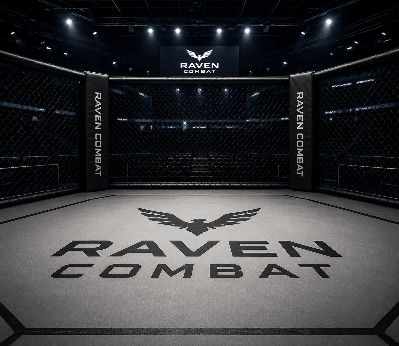 Inside the Raven Combat cage